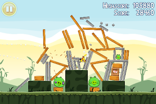 angry bird screenshot