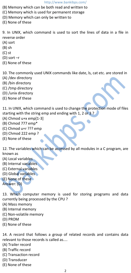 question on computer knowledge