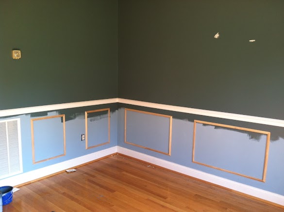 How To Make A Chair Rail On Wall - New chair rail and picture frame molding | Guest room ... / The recommended height of chair rail from floor will then be anywhere between 840mm and 1040mm.