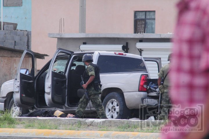 Fotos de la Balacera en Nuevo Laredo, Tamps. - El Blog del Narco