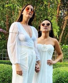 Midori Francis with Her Lesbian Partner Macaulay Cassaday