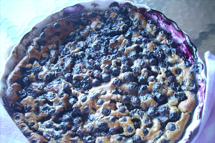 blueberry clafouti