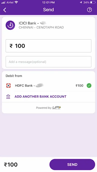 Enter Amount PhonePe