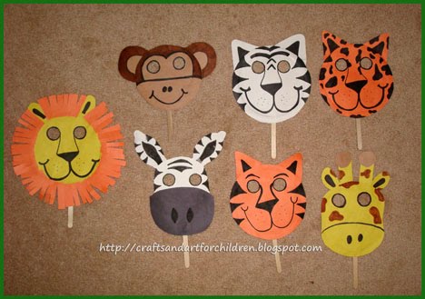 Craft Ideas Birthday Party on For My Son S Jungle Safari Birthday Party He Loved The Owl Mask We