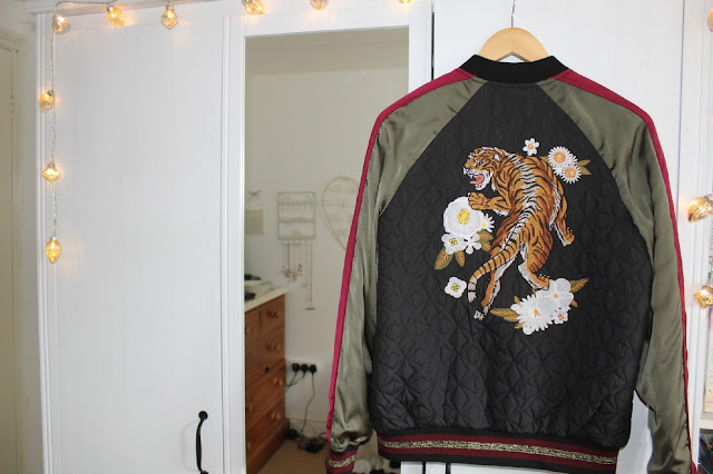 Zara Tiger Bomber Jacket