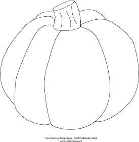 pumpkin coloring page