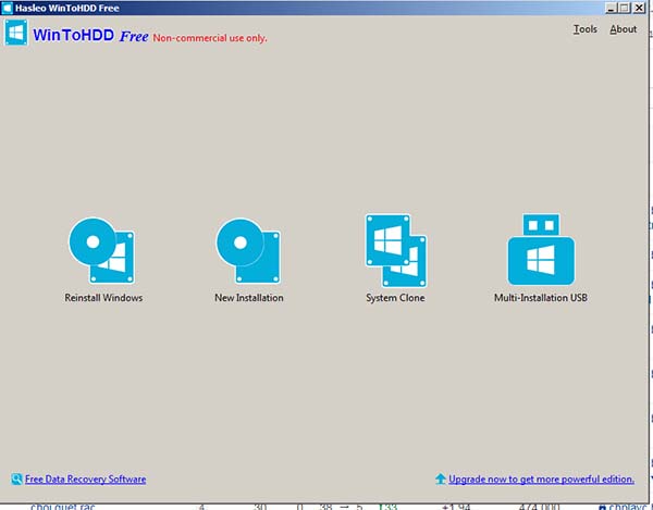 Tải WinToHDD Technician Full PRO mới nhất - Cài Win từ File ISO a