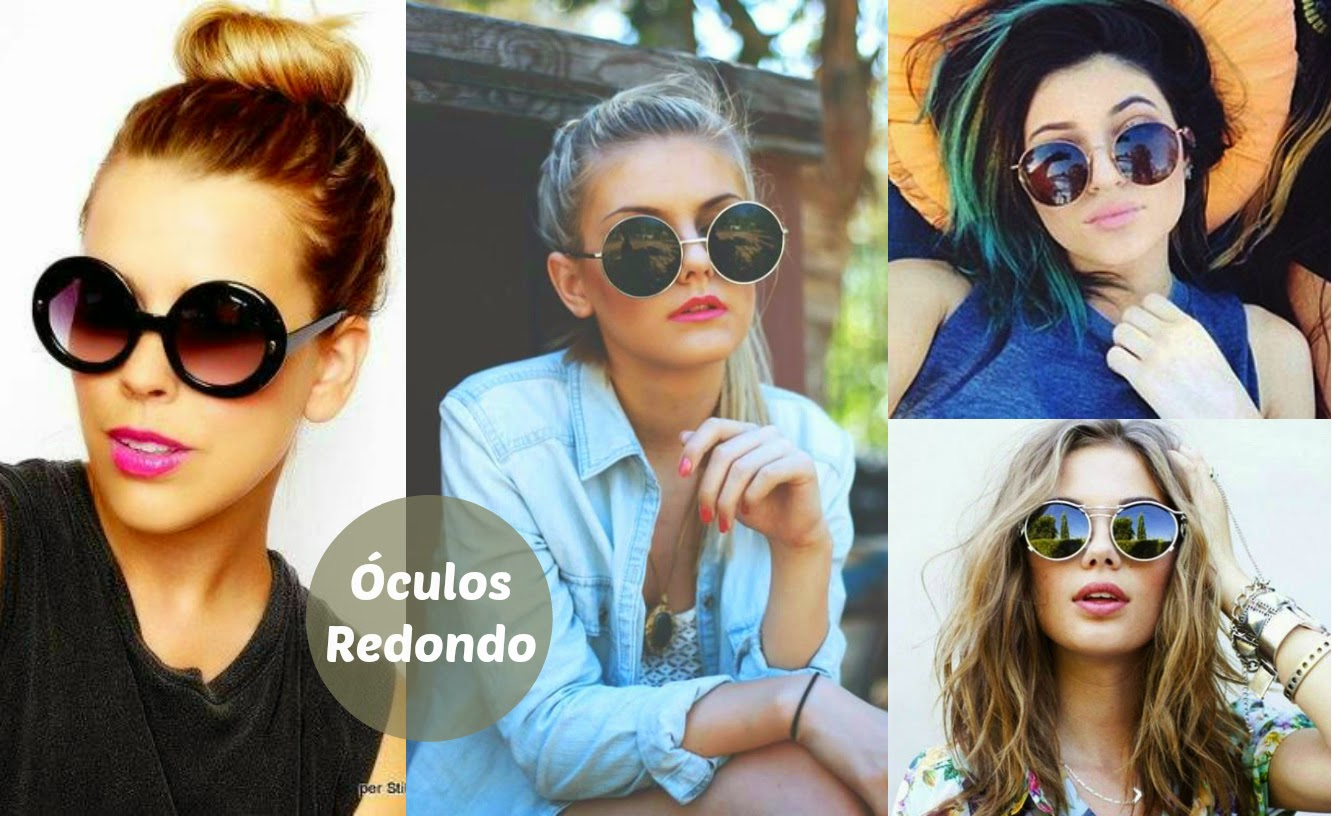 Oculos De Sol Redondo Espelhado - Oculos Redondo Espelhado Encontre mais belezas mil no site 