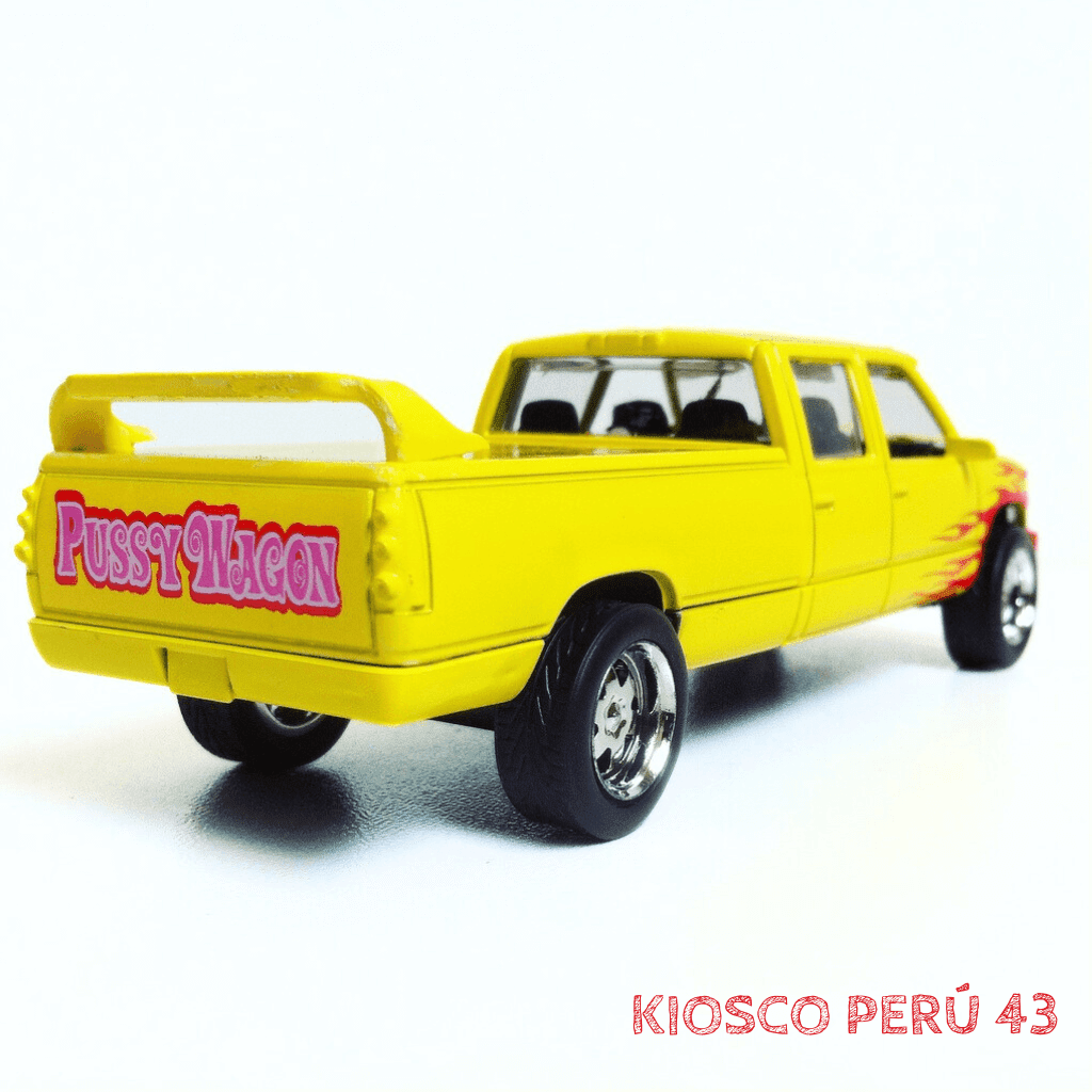 hollywood cars 1:43, custom crew cab pussy wagon 1:43 kill bill