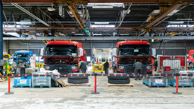 Renault Trucks crea una planta  para reciclar camiones y contribuir a la economía circular