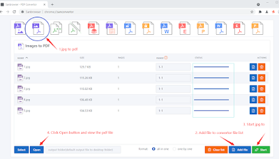 The Sanconvertor images to pdf convertor