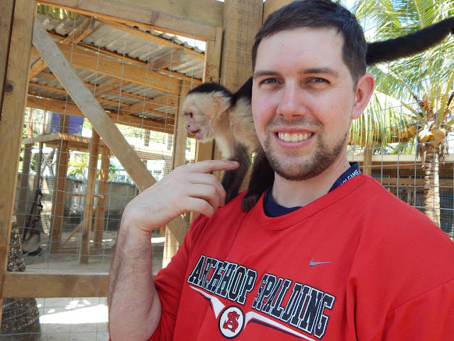 Daniel Johnson's Monkey and Sloth Hangout, Roatan, Honduras