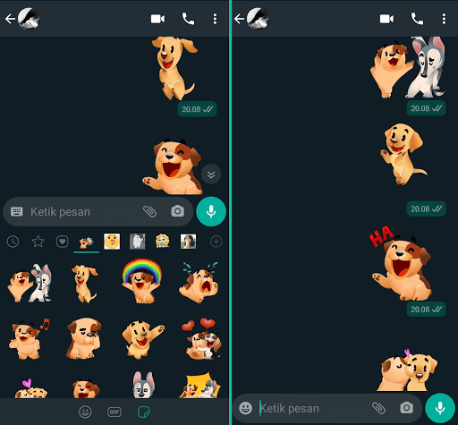 2 Cara Membuat Stiker  Animasi  di WhatsApp  Tanpa Aplikasi 