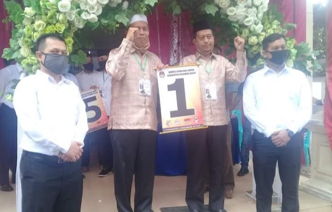 Paslon Bupati & Wakil Bupati  Pasaman Barat Hamsuardi - Risnawato : Nomor Satu Adalah Angka Terbaik