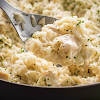 Creamy Parmesan One Pot Chicken and Rice #dinnerrecipe #food