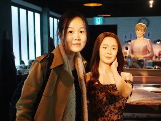 Kim Tee Hee at Grevin Museum Seoul | www.meheartseoul.blogspot.sg