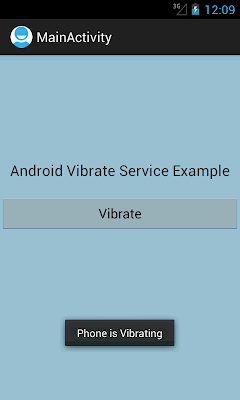 Android Vibrate