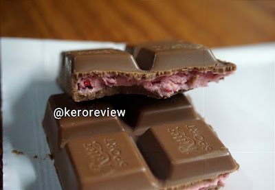 รีวิว ริทเตอร์สปอร์ต ช็อกโกแลต ราสพ์เบอร์รี่ & กุหลาบ (CR) Review Raspberry & Rose Chocolate, Ritter Sport Brand.