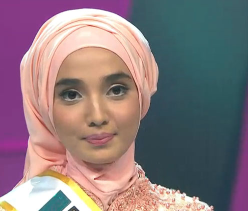Biografi Profil Biodata Nafisah Alhamid - Puteri Muslimah Indonesia 2016