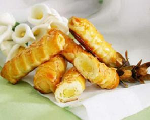 Pia Cheese Twist Recipe ( Resep Pia Keju Lilit )