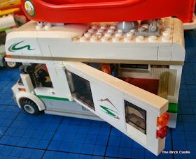 LEGO Camper Van model 60057 motorhome build