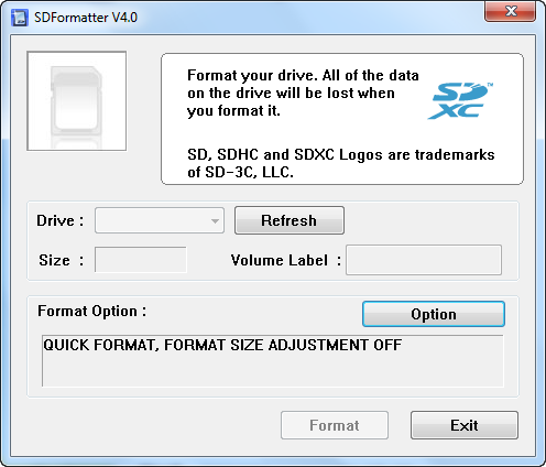 SD formatter 4