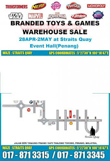 Branded Toys & Games Warehouse Sale 2017 