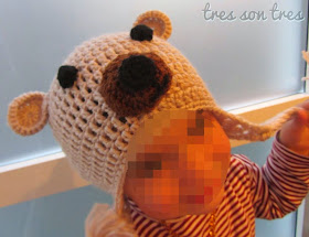 gorro hat crochet ganchillo niños