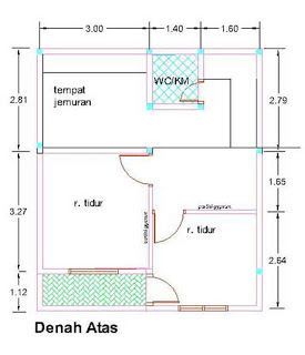   denah rumah minimalis dan taman rumah minimalis related rumah type 