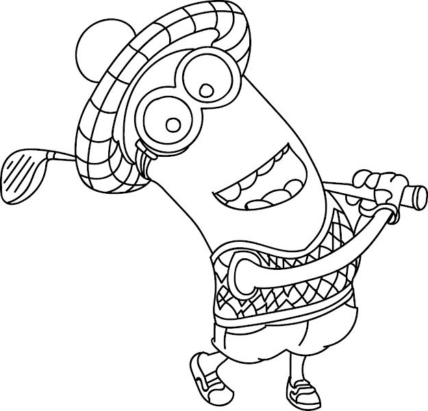 Minion Is Beatiful And Very Cute Characters You Can Find Here Minions  Coloring Pages