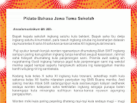 Contoh Naskah Drama Bahasa Jawa Lucu