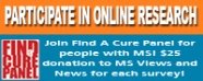 Online Registration Profile for MS