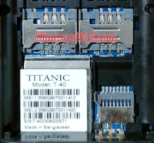 Titanic T-40 Flash File SC6531E