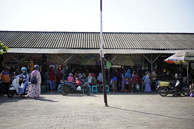 Depan Pasar Sore Karangrandu Jepara