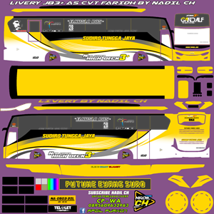 Livery STJ Gandal JB3+ Cvt Faridh Madyawan