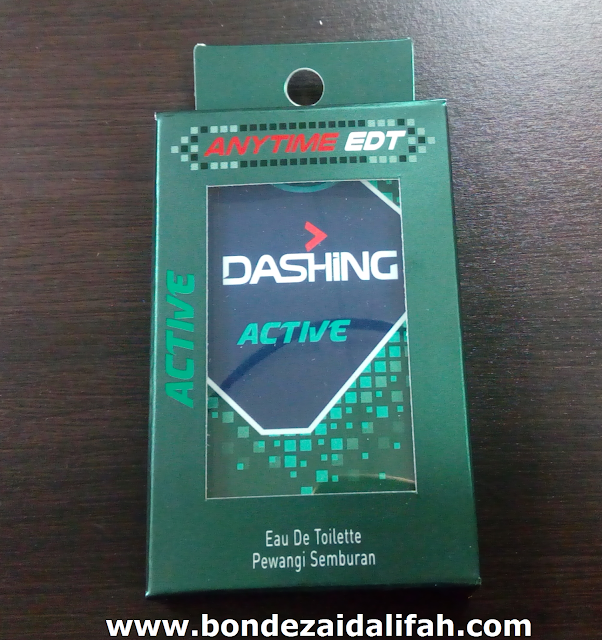 DASHING ANYTIME EDT KHAS UNTUK LELAKI AKTIF!