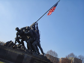 Iwo Jima Monument in Arlington, VA