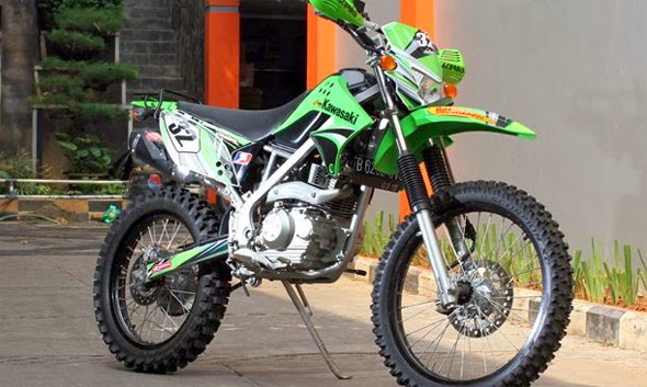 Kawasaki Trail KLX 150 Modifikasi Terbaru Kumpulan Foto 