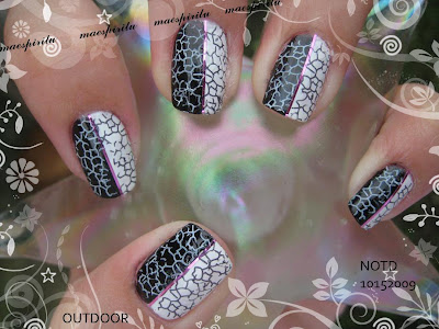 black and white nail art designs. Black And White Nail Designs