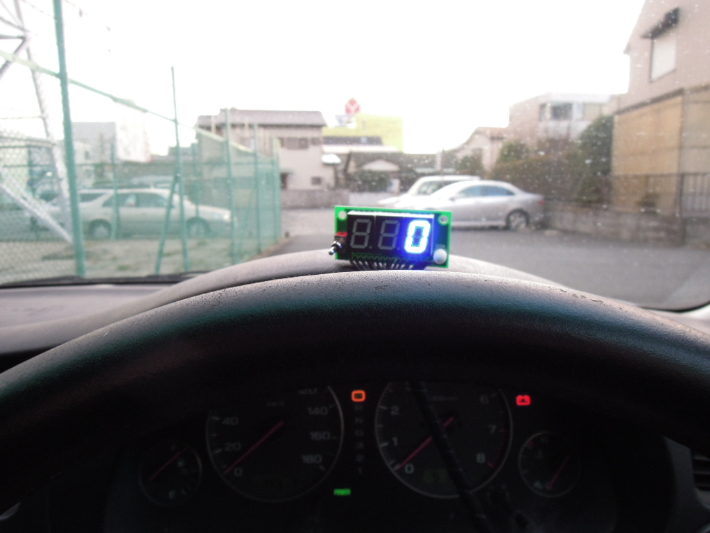 Bittradeone Blog デジタルスピードメーター 車に取り付け編 Bittradeone Blog デジタルスピードメーター 車に取り付け編