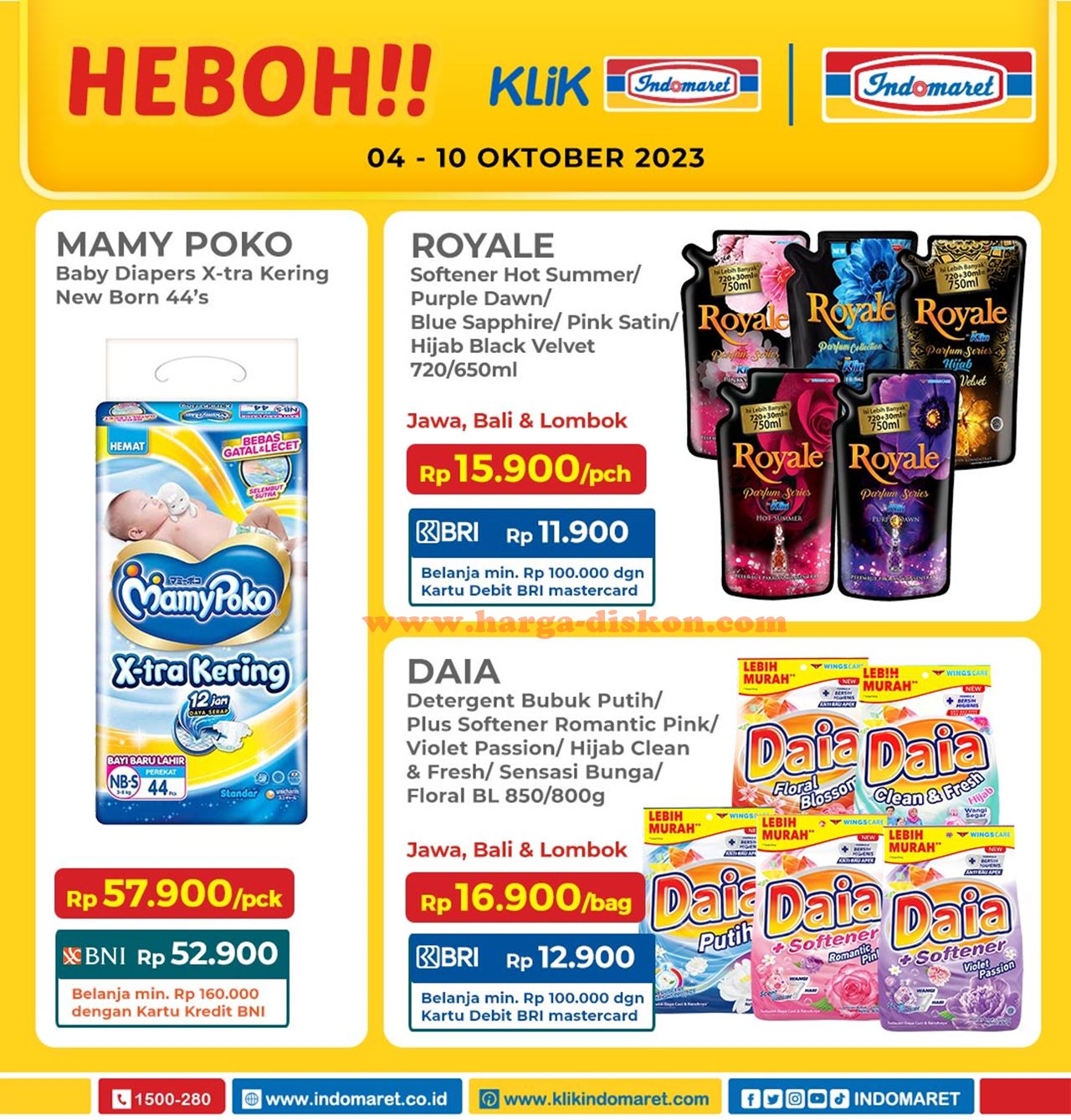 Promo Heboh INDOMARET dan Product of The Week 4 - 10 Oktober 2023