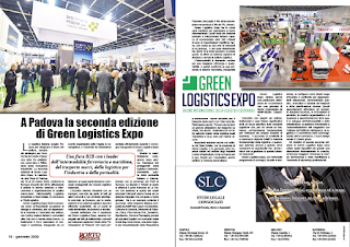 GENNAIO 2020 PAG. 18 - A Padova la seconda edizione di Green Logistics Expo