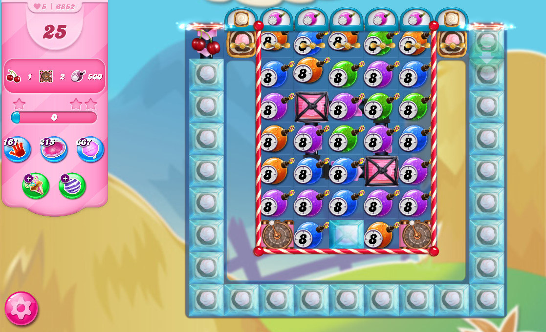 Candy Crush Saga level 6852