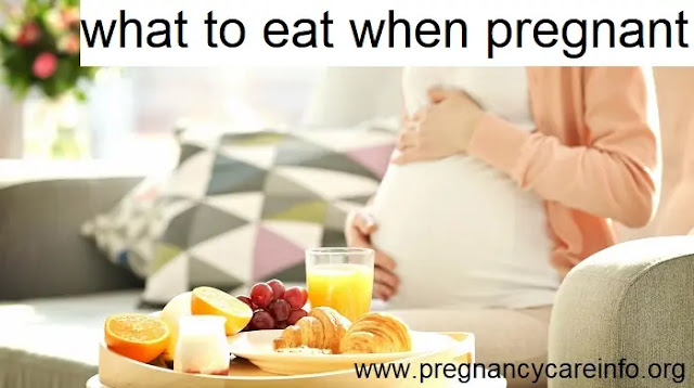 what to eat when pregnant
