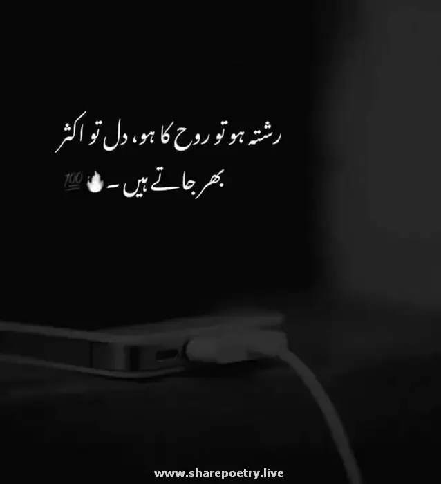 Rishta Ho to Roh ka Ho Best Short Captions For Instagram In Urdu - 2025 (Only Images)