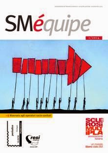 SMéquipe 2014-01 - Giugno 2014 | CBR 96 dpi | Semestrale | Professionisti | Medicina | Salute | Sclerosi Multipla
Dedicata a tutte le professionalità che sono parte attiva nella cura della persona con SM, SMéquipe è l'espressione dell'importanza che l'AISM dà all'équipe interdisciplinare, un modello che si è già dimostrato vincente. Il neurologo, il fisiatra, il fisioterapista, il terapista occupazionale, l'infermiere, il logopedista, lo psicologo e l'assistente sociale, più tanti altri che - all'occorrenza – svelano un ruolo cruciale. Un gruppo variegato messo dall'AISM intorno a un tavolo per riuscire a vedere ogni caso nella giusta ottica: quella che, tenendo la persona al centro, costruisce un mondo senza sclerosi multipla.