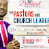 Pastors, Church Leaders & Others for Special ‘Breakfast Meeting’ Conference