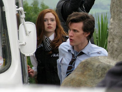 Amy Pond Karen Gillan is a police officer Matt Smith The Doctor is also