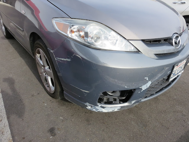 Mazda 5 Bumper Repair at Almost Everything Auto Body