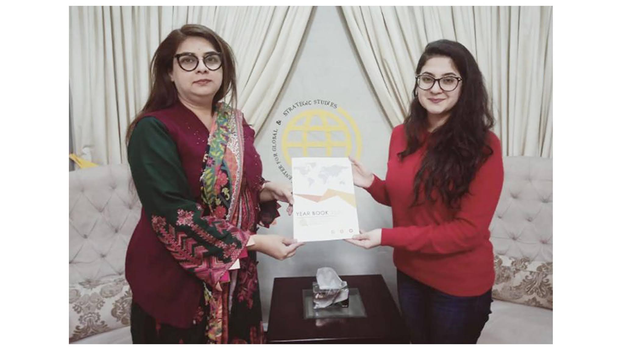 Fouzia Ali, Director RIC, holds important meeting with Palwasha Nawaz Project Executive, CGSS